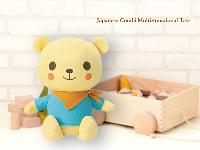 新奇益智玩具到港，日本Combi多功能發聲公仔